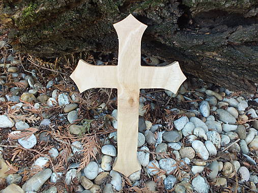 Dekorácie - Krížik veľký VII. - 14568656_