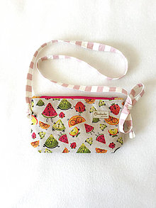 Detské tašky - Detská kabelka Ovocníčkovia - 14567712_