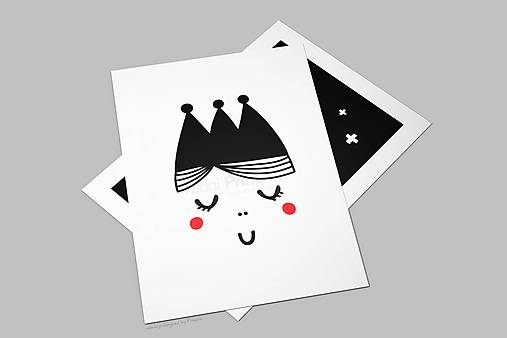 Grafika - Detský plagát| Princezná - 14568636_