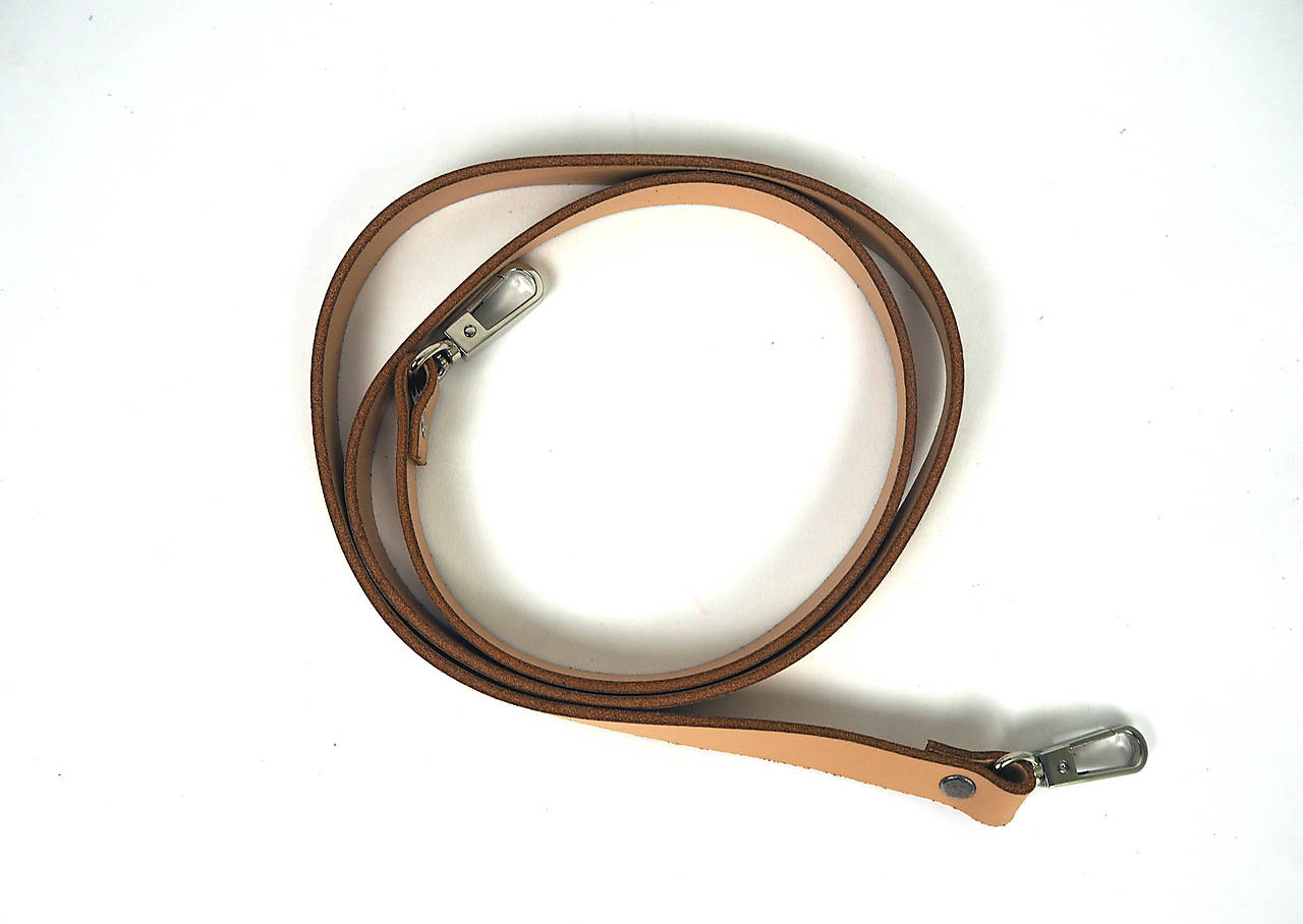 Kožený popruh (Béžová)