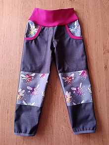 Detské oblečenie - Softshellové nohavice - 14575191_