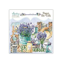 Polotovary - Mintay papierové výrezy Lavender Farm - 14576333_