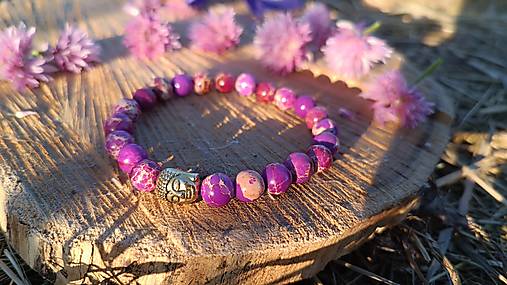 Náramky - Budha náramok z regalitu - 14578036_