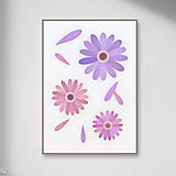 Grafika - Pastel floral with leaves grafika – gerbery - 14580756_