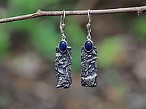 Náušnice - Náušnice s Lapis Lazuli - 14582627_