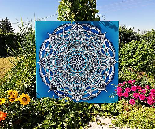 Obrazy - MANDALA LÁSKY❤️vysokovibračný energetický obraz,talizman - 14582017_