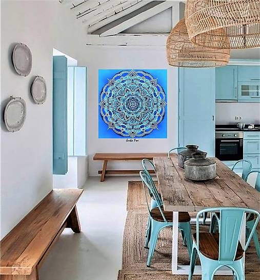 Obrazy - MANDALA LÁSKY❤️vysokovibračný energetický obraz na mieru,talizman,originálny dar k narodeninám - 14582026_