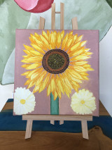 Obrazy - Obraz Slnečnica (Sunflower painting) - 14581818_