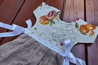 Úžitkový textil - Dekoračný uterák na rúru - 14583270_