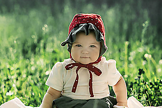 Detské čiapky - Jahôdka I (3 roky) - 14584496_