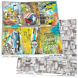 Papier - Scrapbook papier Start Your Engines Cards Paper sheet 30,5x30,5 cm - 14587482_