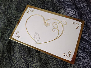 Papiernictvo - Magic card - srdce - 14586088_