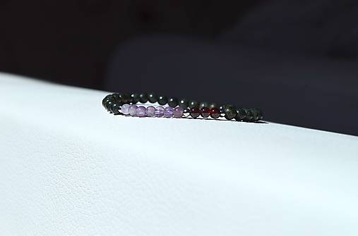 Náramky - Ochranný náramek -  Serpentinový.... - 14589774_