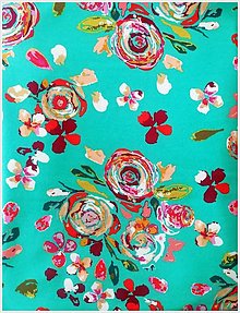 Textil - Úplet Swifting Flora Boho - 14592456_
