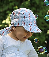 Detské čiapky - Letný detský šilt koníky - 14590629_