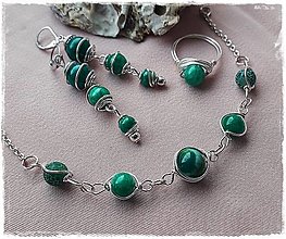 Sady šperkov - jadeit - 14592564_