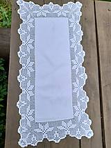 Úžitkový textil - háčkovaný obrus - 14594574_