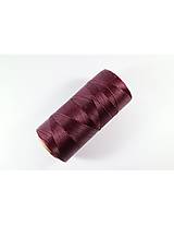 Galantéria - Polyesterové voskované šnúrky (Linhasita) 0,5mm, Škála farieb 2 - 14595384_