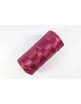 Galantéria - Polyesterové voskované šnúrky (Linhasita) 0,5mm, Škála farieb 2 - 14595632_
