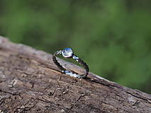 Prstene - MINIMAL - prsteň  (50 - Priehľadná) - 14597935_