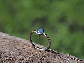 Prstene - MINIMAL - prsteň  (62 - Modrá) - 14597937_