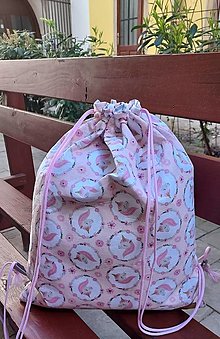 Batohy - Dievčenský batoh jednorožce (Maxi) - 14601005_