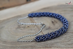 Sady šperkov - súprava PP kráľovsky modrá - 14601506_