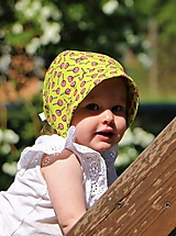 Detské čiapky - Letný detský čepiec lollipops - 14601826_
