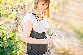 Oblečenie na dojčenie - upcyklované kojošaty / šaty na dojčenie - 14601685_