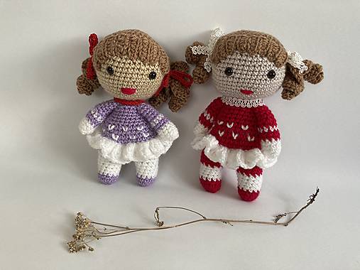 Hračky -  Bábiky /dievčatká 2 x inak (2 x slečna ako na titul foto) - 14600951_