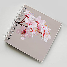 Papiernictvo - Zápisník kvety jari - 14603318_