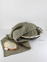Úžitkový textil - Uteráky z trojitého mušelínu, krásne sajú a rýchlo schnú - 14606614_