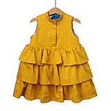 Detské oblečenie - Obojstranné volánové šaty Bella - 14604576_