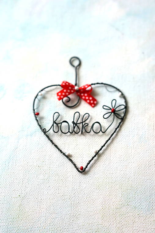 Dekorácie - ♥pre babku - 14608860_