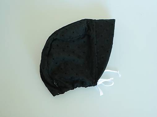 Letný madeirový čepčekTamara čierny (Tamara)
