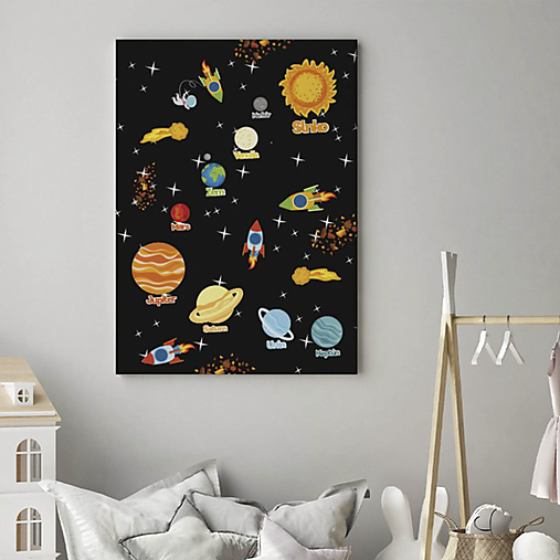 Obraz do detskej izby - Vesmír
