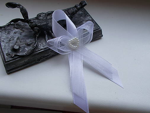 Svadobné pierka - svadobné pierko biele/maslové (Biela / 10 cm / č.1/ č.2 / č.3) - 14618048_