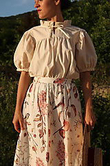 Topy, tričká, tielka - Blúzka Primula - 14618199_