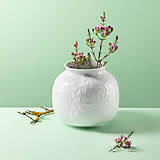 Dekorácie - Porcelánová váza - Ze sněhových sítí... - 14618901_