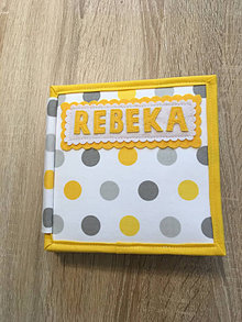 Hračky - Quiet book - Rebeka - 14619652_
