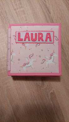Hračky - Quiet book - Laura - 14619793_