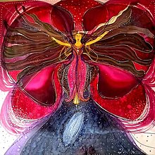 Obrazy - Galaktická orchidea - 14623285_
