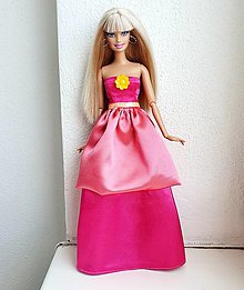 Hračky - Spoločenské šaty pre Barbie - 14623975_