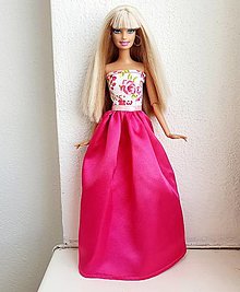 Hračky - Spoločenské šaty pre Barbie - 14623977_