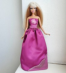 Hračky - Spoločenské šaty pre Barbie - 14624031_