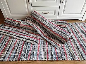 Úžitkový textil - Tkaný koberec 70x250cm tradičný zaposity - 14625901_