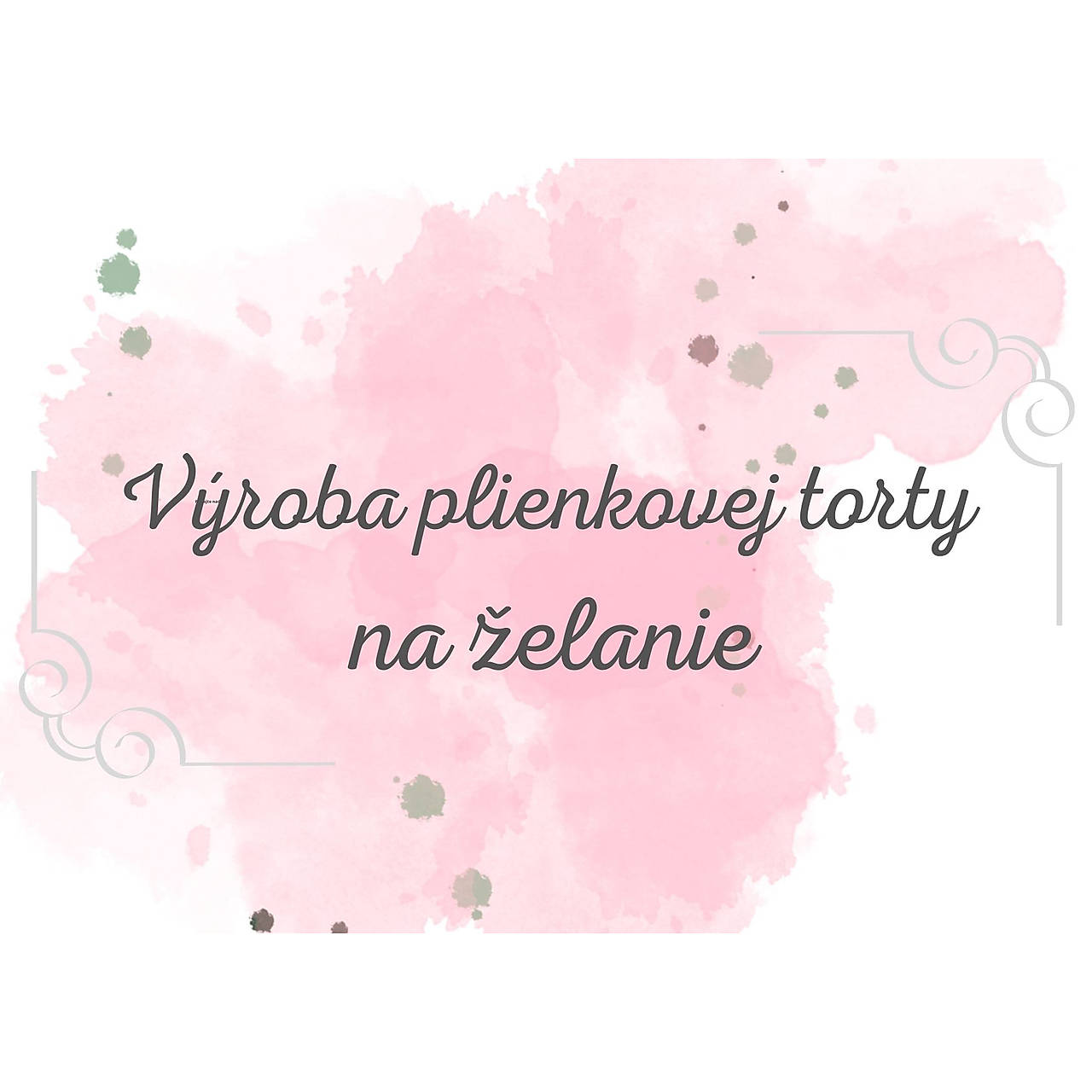 Plienková torta na želanie - originálny darček pre bábätko