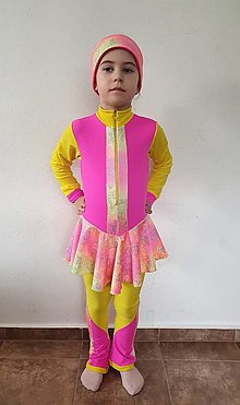 Detské oblečenie - Komplet na krasokorčuľovanie - 14626460_