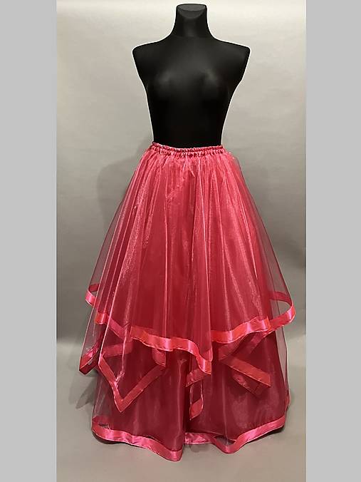 Maxi sukňa - Ružová
