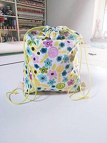 Batohy - Backpack kvety - 14627235_